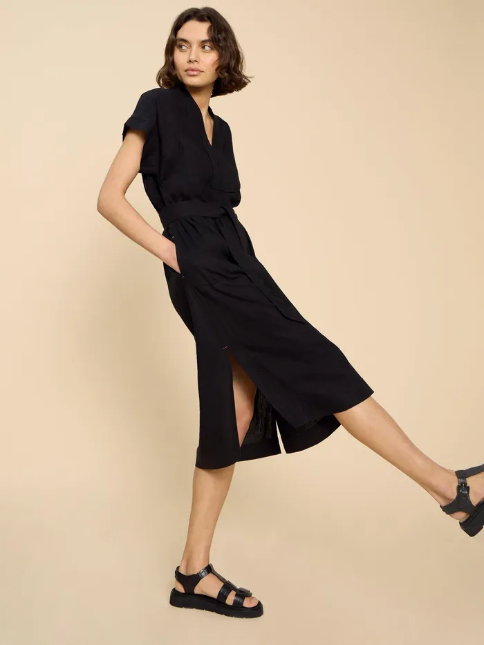 Women White Stuff Clothing Marianne Linen Blend Dress Women White Stuff Clothing Marianne Linen Blend Dress
