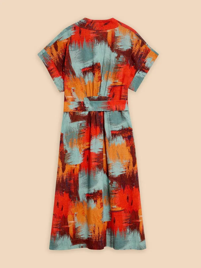 Women White Stuff Clothing Marianne Linen Blend Dress Women White Stuff Clothing Marianne Linen Blend Dress