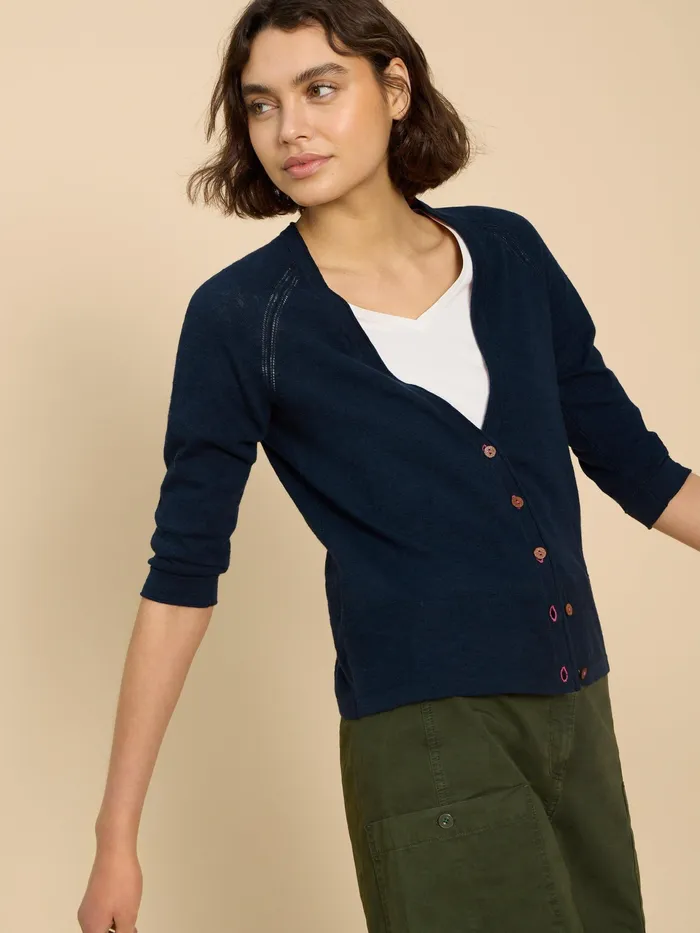 Women White Stuff Clothing NARIA V NECK CARDI