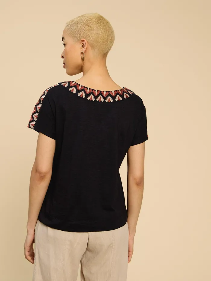 Women White Stuff Clothing NEVA EMBROIDERED TOP Women White Stuff Clothing NEVA EMBROIDERED TOP