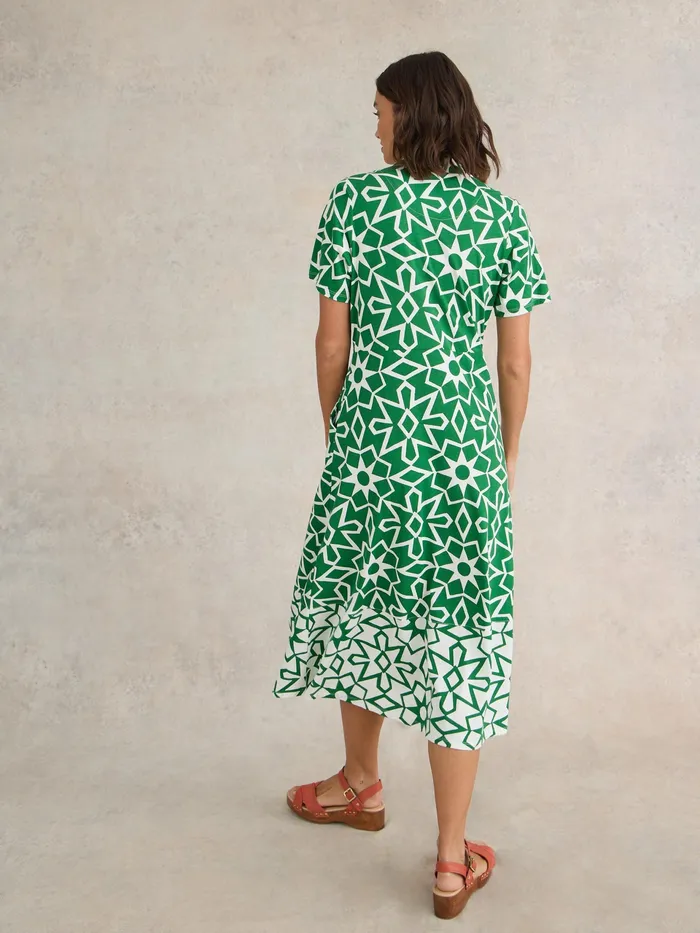 Women White Stuff Clothing Rua Jersey Print Midi Dress Women White Stuff Clothing Rua Jersey Print Midi Dress