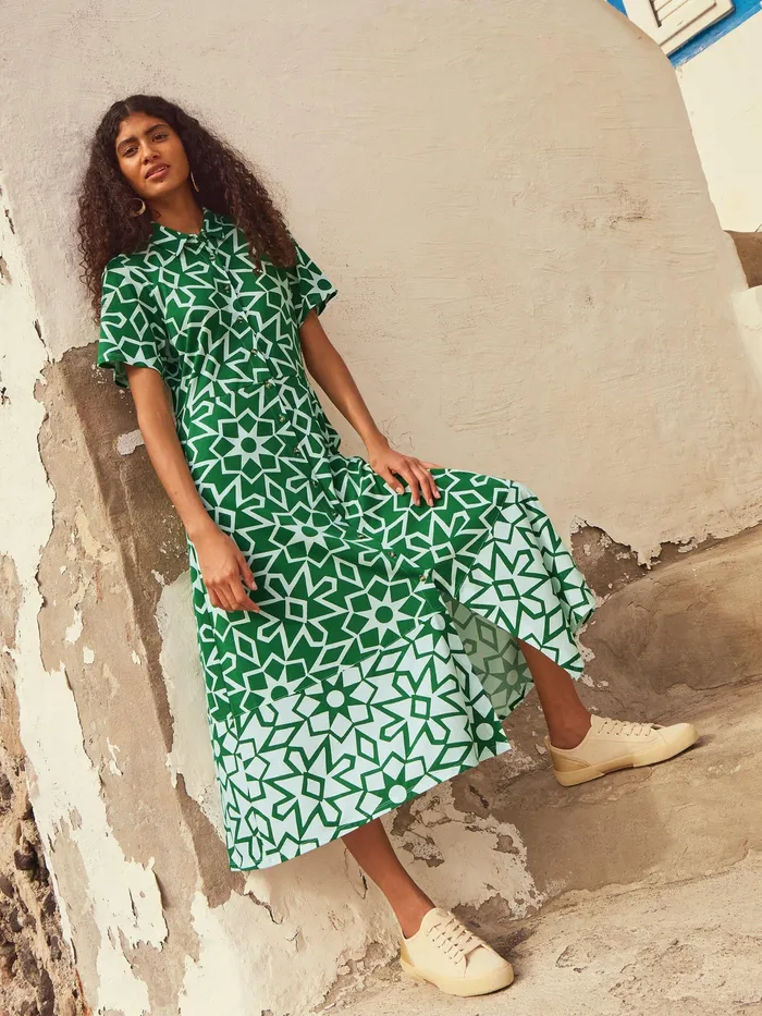 Women White Stuff Clothing Rua Jersey Print Midi Dress Women White Stuff Clothing Rua Jersey Print Midi Dress