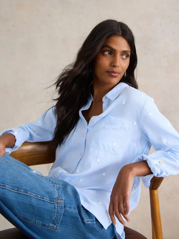 Women White Stuff Clothing Sophie Organic Cotton Shirt