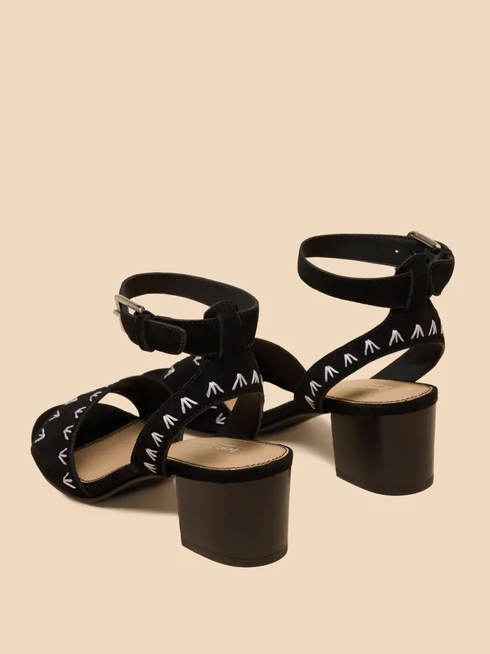Women White Stuff Footwear Ivy Suede Heel Sandal Women White Stuff Footwear Ivy Suede Heel Sandal