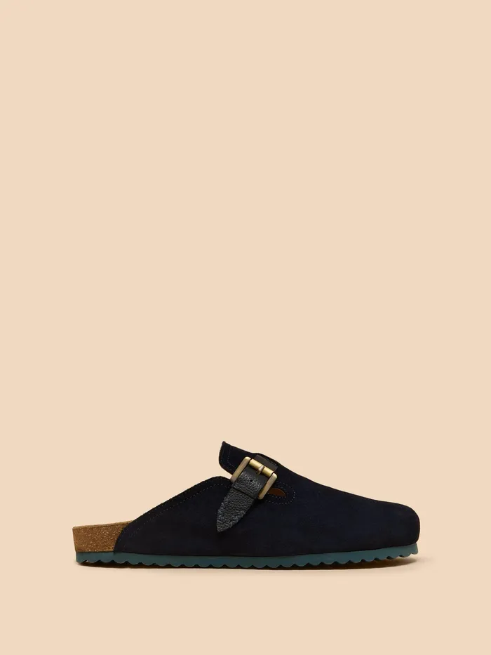 Women White Stuff Footwear Myrtle Suede Slip On Mule