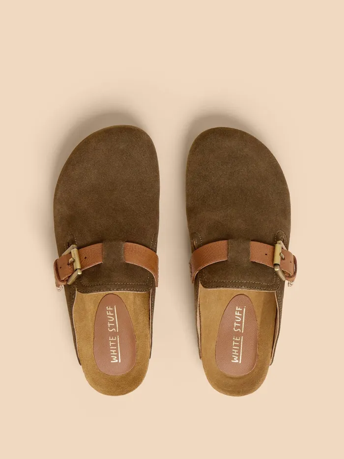 Women White Stuff Footwear Myrtle Suede Slip On Mule Women White Stuff Footwear Myrtle Suede Slip On Mule