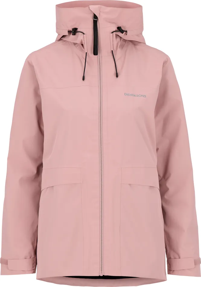 Women Wide Jacket Oyster Lilac Didriksons Spring Jackets