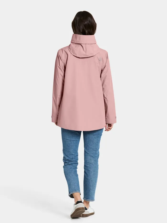 Women Wide Jacket Oyster Lilac Didriksons Spring Jackets