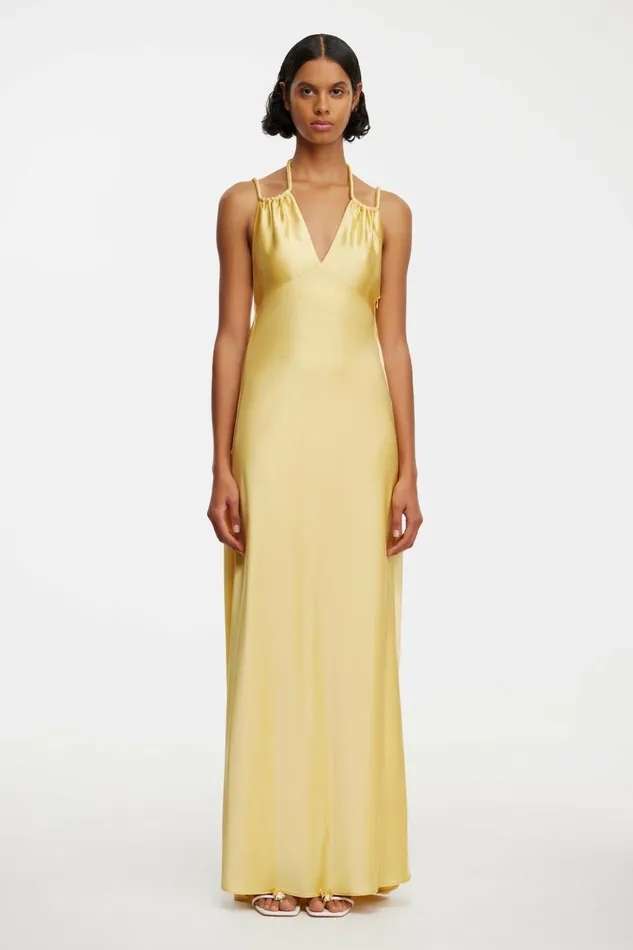 Women WOODLAKE MAXI DRESS Sun Yellow Acler Maxi Dresses