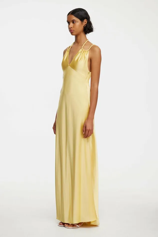 Women WOODLAKE MAXI DRESS Sun Yellow Acler Maxi Dresses