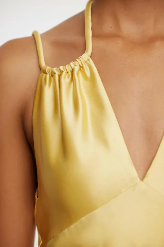 Women WOODLAKE MAXI DRESS Sun Yellow Acler Maxi Dresses