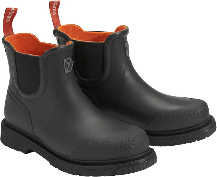 WomenYouth Vinga Rubber Boots Black Didriksons Rubber Boots