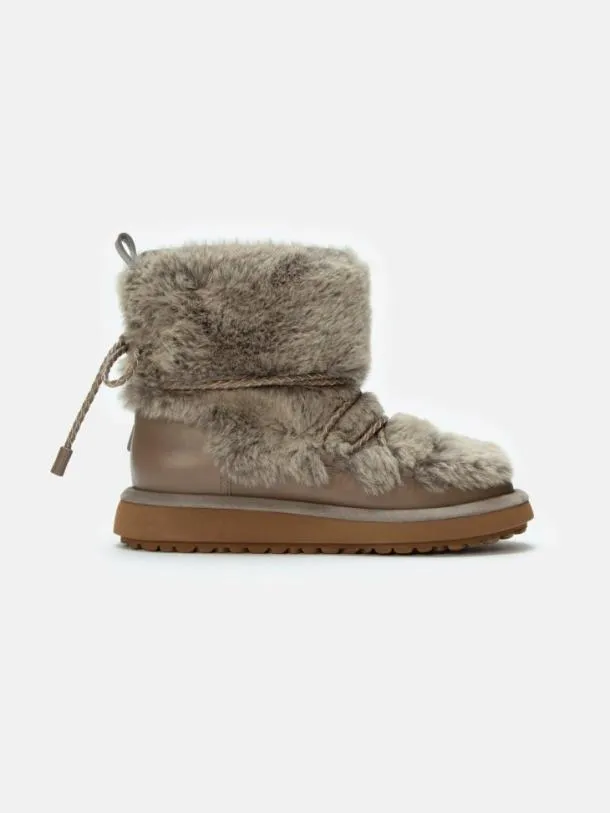 Women ZEVA Stone Clergerie Ankle Boots