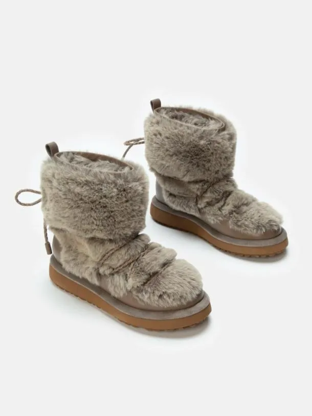 Women ZEVA Stone Clergerie Ankle Boots