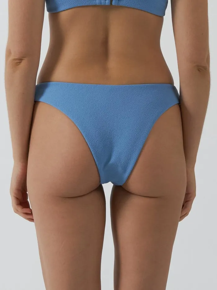Womens Adira Classic Bikini Bottom Postal Blue Thrills Swim