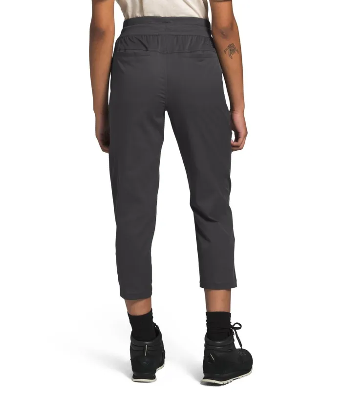 Womens Aphrodite Motion Capri Graphite Grey The North Face Pants
