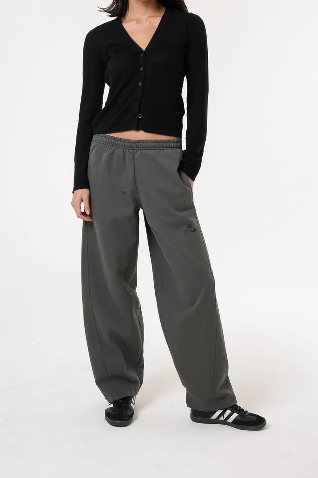 Womens Arts And Industrial Track Pant Merch Black Thrills Pants