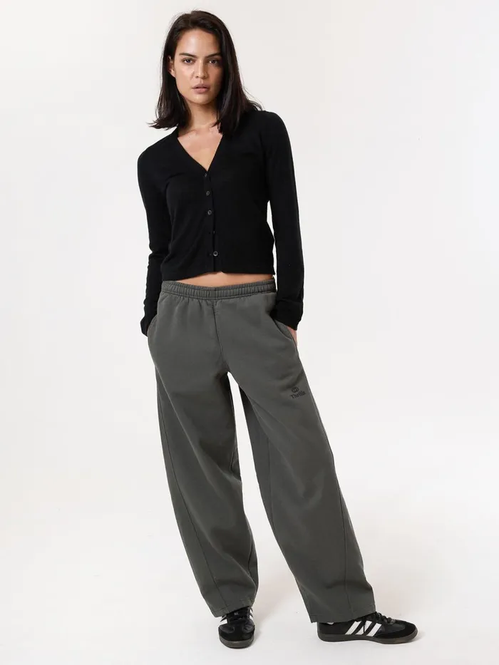 Womens Arts And Industrial Track Pant Merch Black Thrills Pants