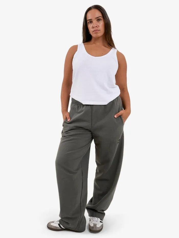 Womens Arts And Industrial Track Pant Merch Black Thrills Pants