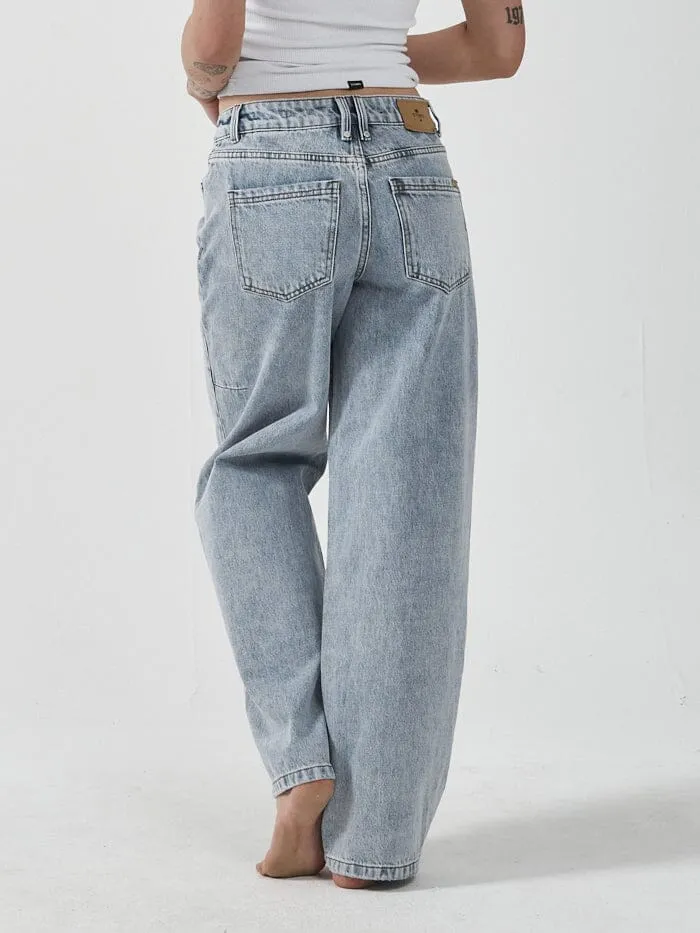 Womens Billie Low Baggie Jean Garage Blue Thrills Denim