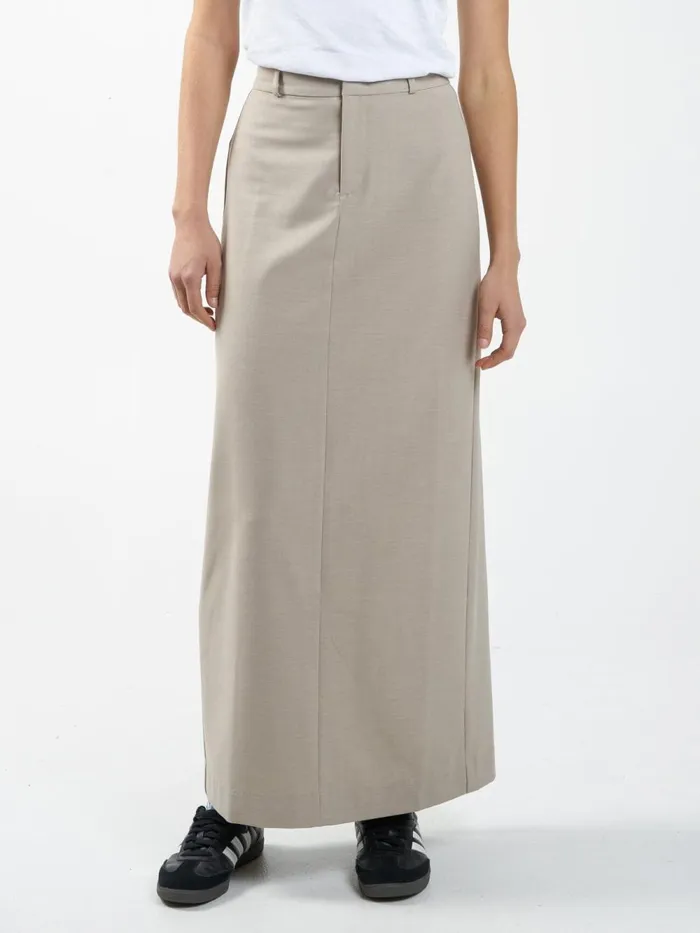 Womens Column Suiting Skirt Stone Thrills Skirts