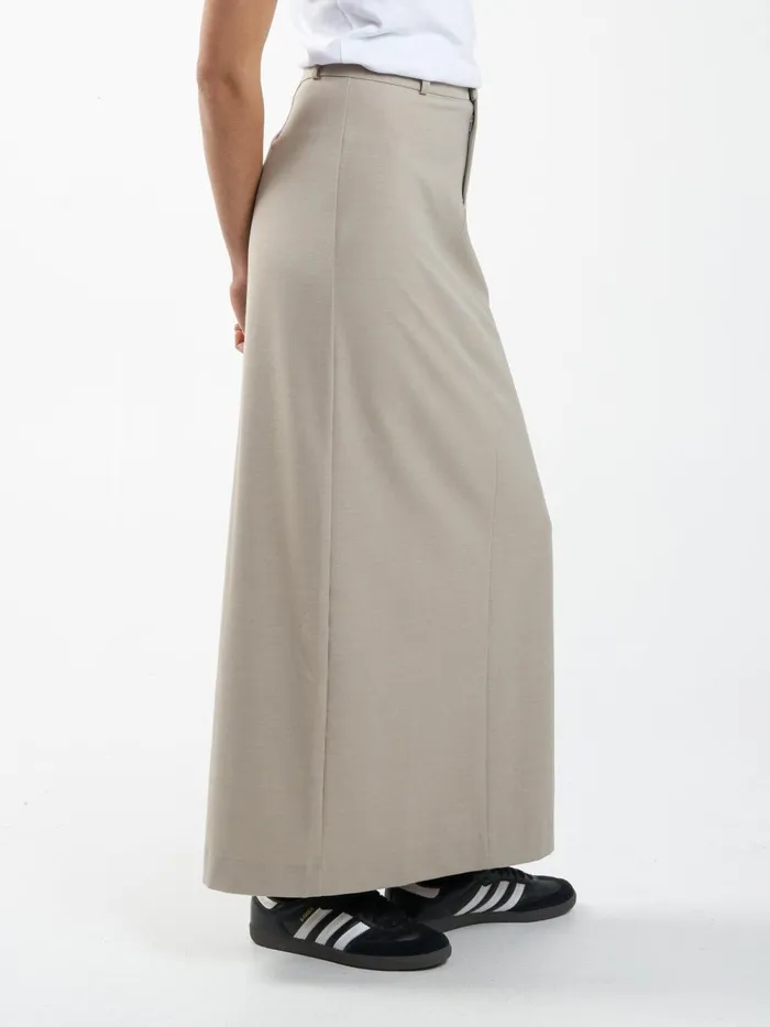 Womens Column Suiting Skirt Stone Thrills Skirts