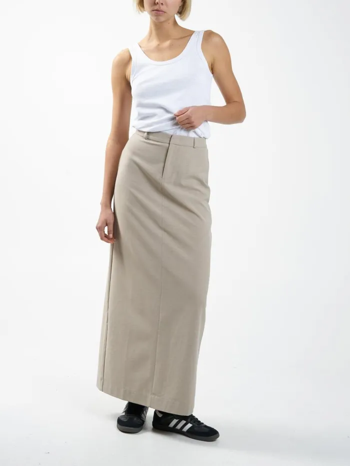 Womens Column Suiting Skirt Stone Thrills Skirts