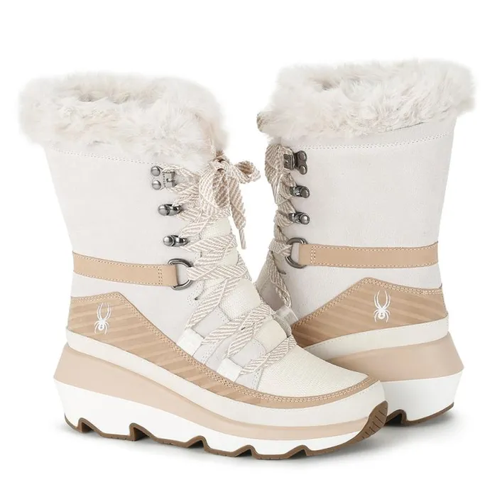 Womens Conifer Lily White Spyder Boots