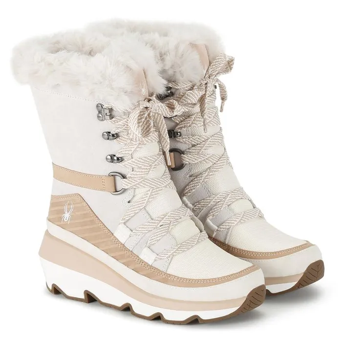 Womens Conifer Lily White Spyder Boots