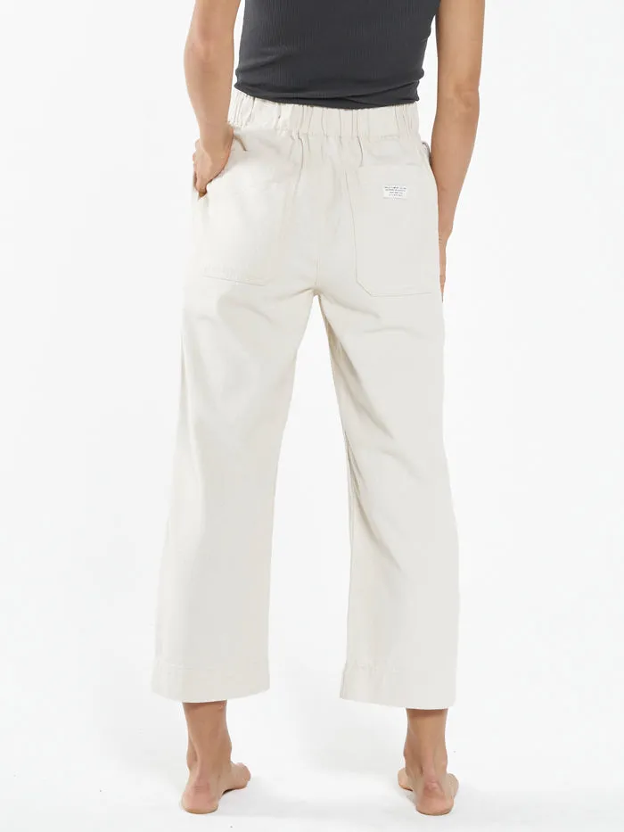 Womens Ease Utility Pant Unbleached Thrills Pants