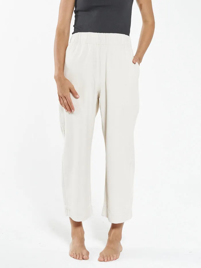 Womens Ease Utility Pant Unbleached Thrills Pants