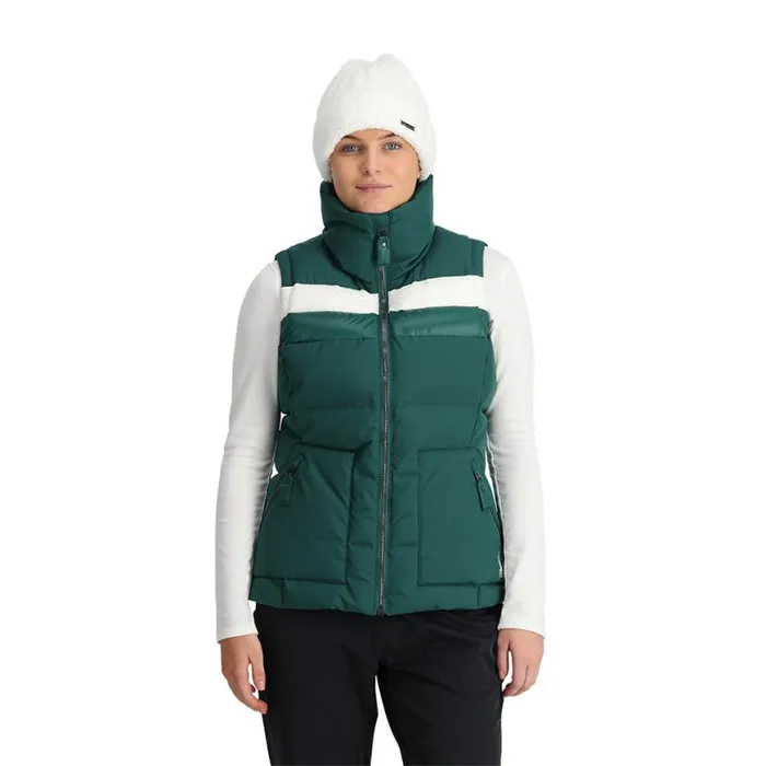 Womens Eastwood Vest Cypress Green Spyder Vests