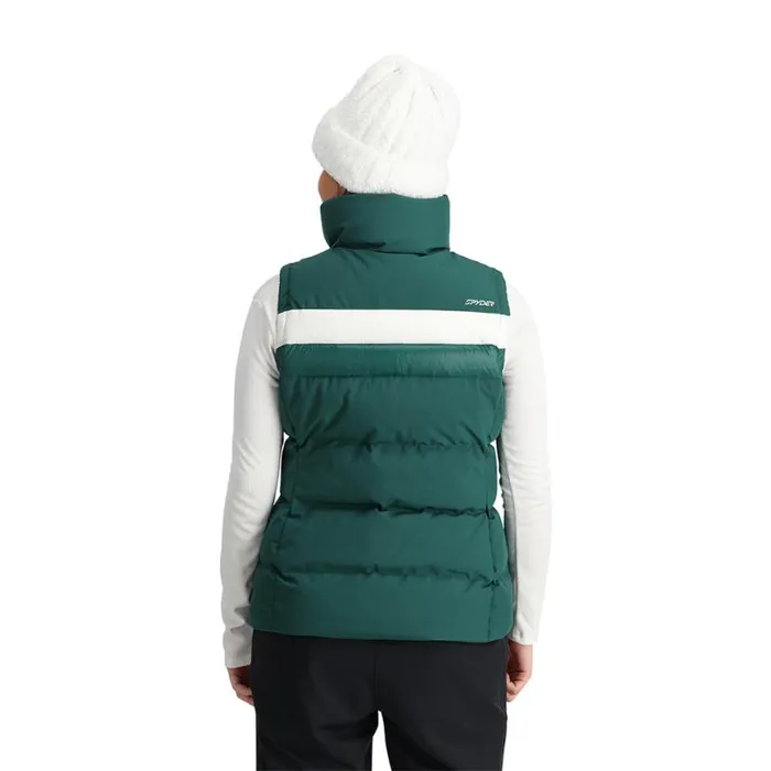 Womens Eastwood Vest Cypress Green Spyder Vests