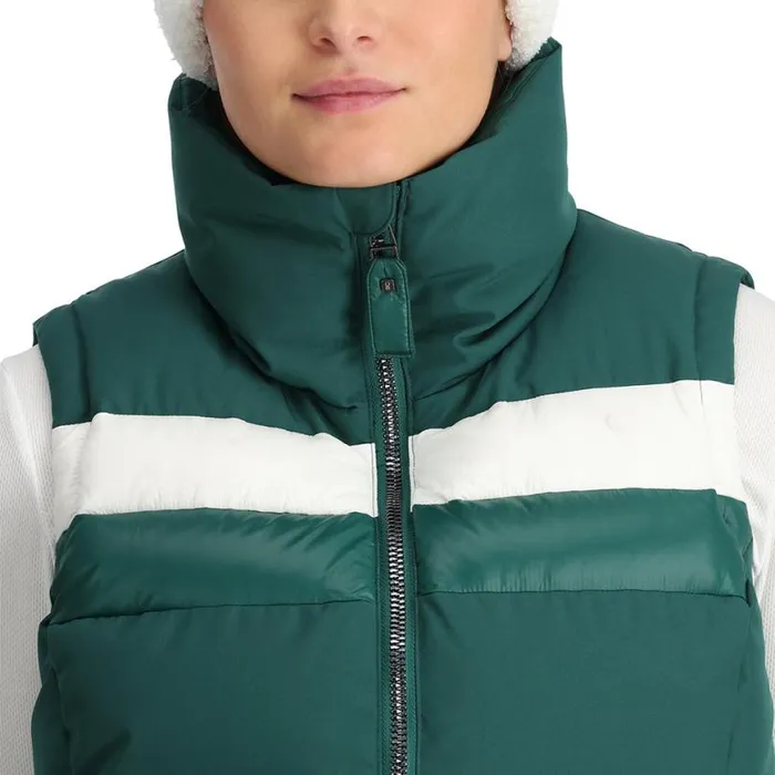 Womens Eastwood Vest Cypress Green Spyder Vests
