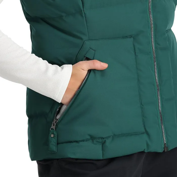 Womens Eastwood Vest Cypress Green Spyder Vests