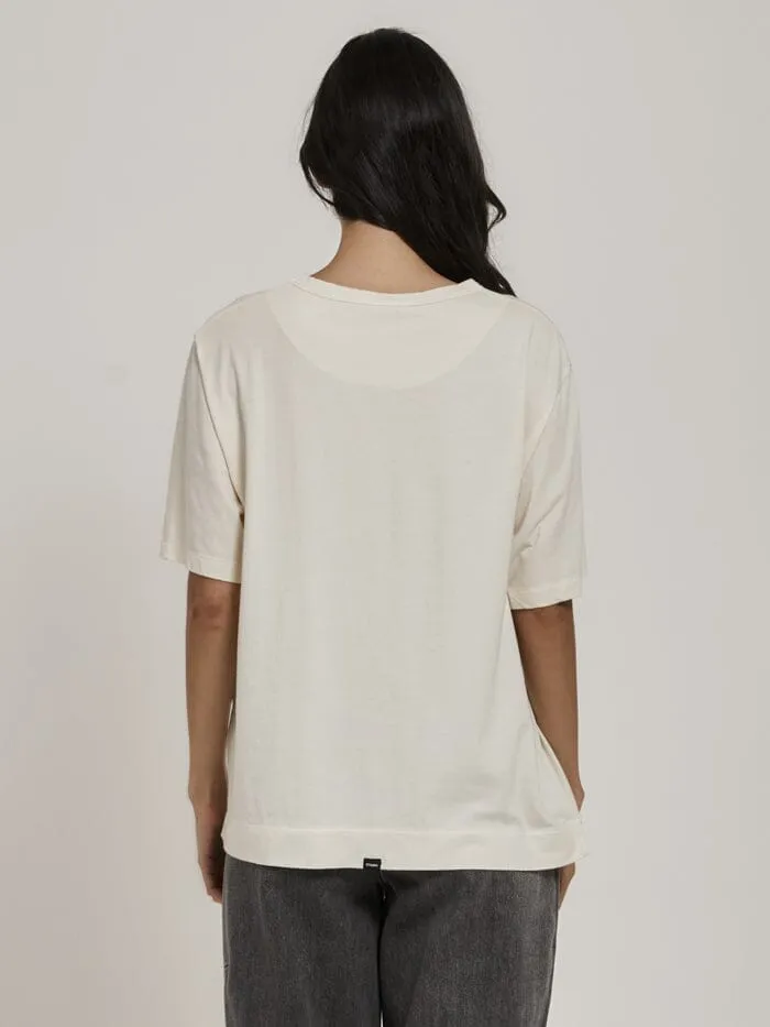 Womens End Of Mind Box Tee Tofu Thrills Tops and Tees