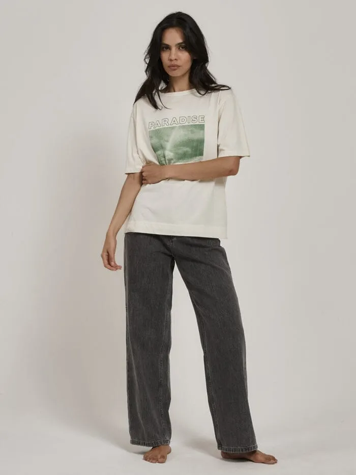 Womens End Of Mind Box Tee Tofu Thrills Tops and Tees