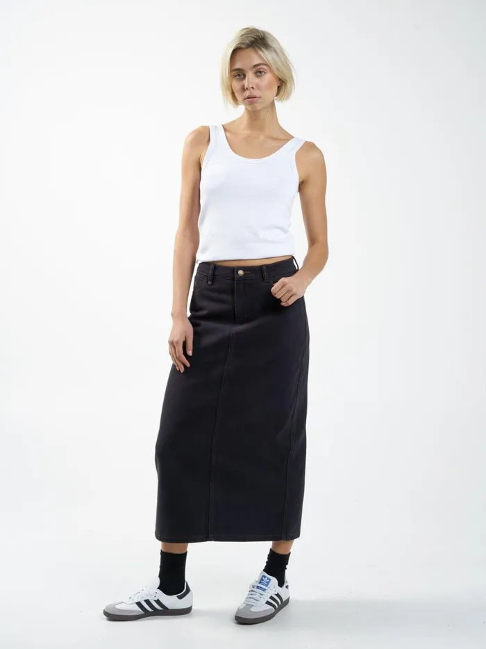 Womens Frankie Skirt Midnight Blue Thrills Skirts