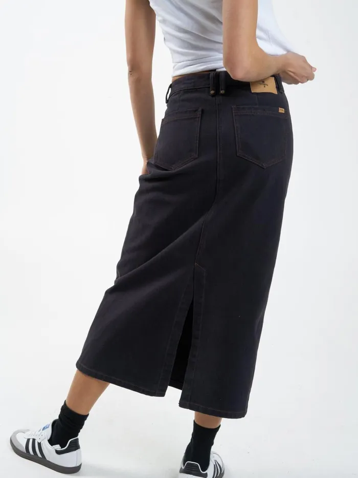 Womens Frankie Skirt Midnight Blue Thrills Skirts