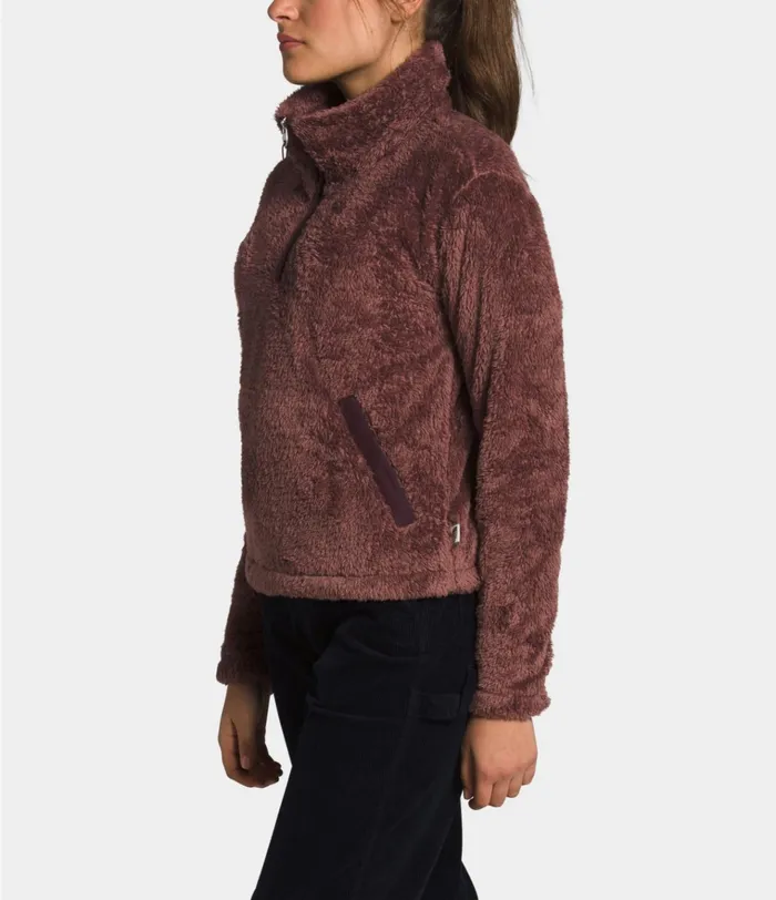 Womens Furry Fleece Pullover Marron Purpleroot Brown The North Face Fleece