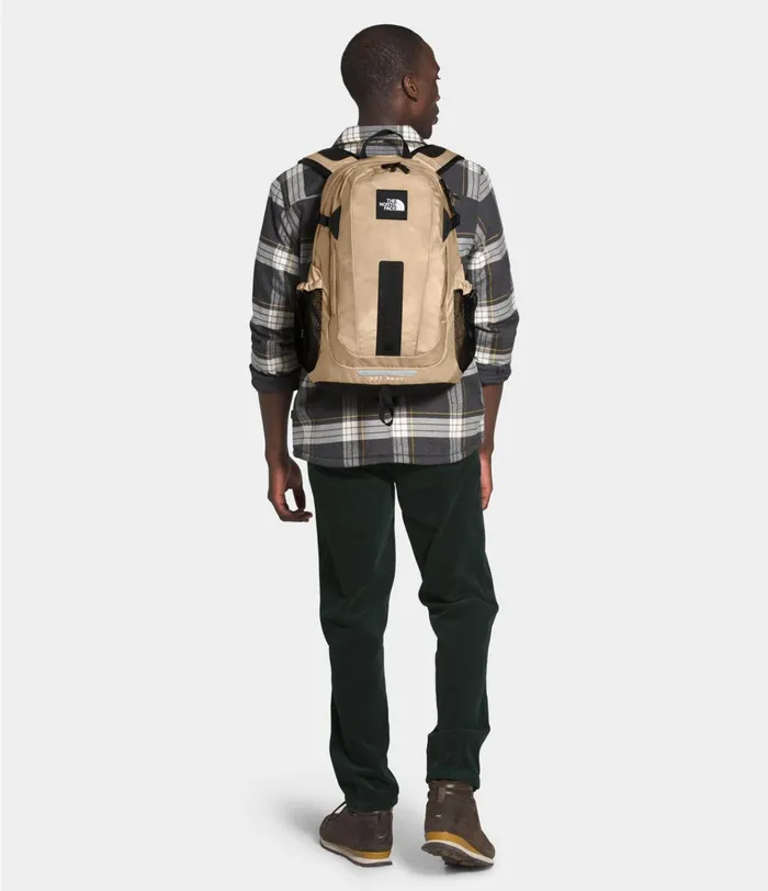 Womens Hot Shot Special Edition Backpack Hawthorne Khakitnf Black The North Face Backpacks