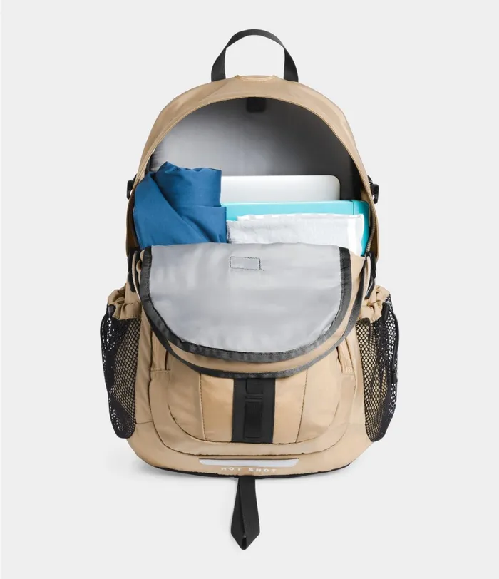 Womens Hot Shot Special Edition Backpack Hawthorne Khakitnf Black The North Face Backpacks
