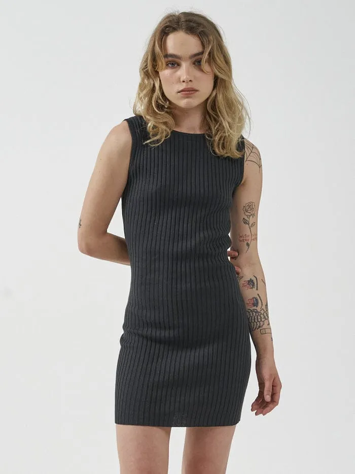 Womens Maya Knit Dress Black Thrills Dresses