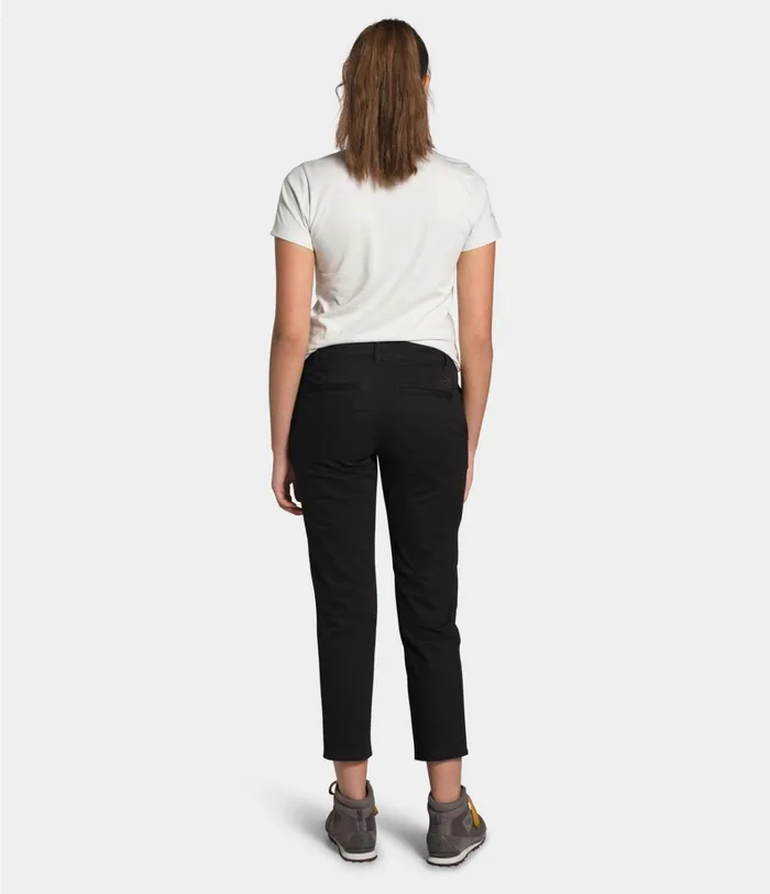 Womens Motion XD Ankle Chino Tnf Black The North Face Pants