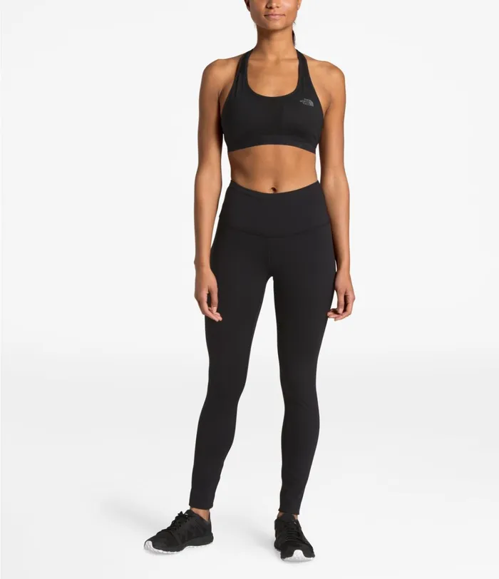 Womens Motivation Highrise Tights Tnf Black The North Face Active Bottoms
