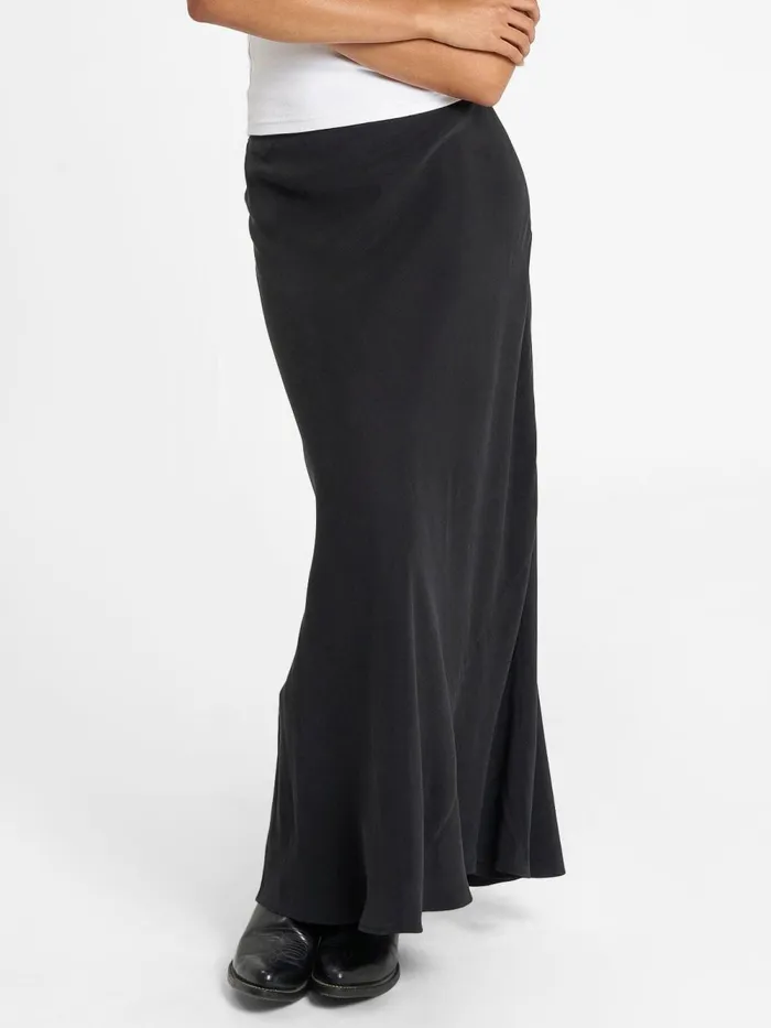 Womens Nerissa Slip Skirt Antique Black Thrills Skirts