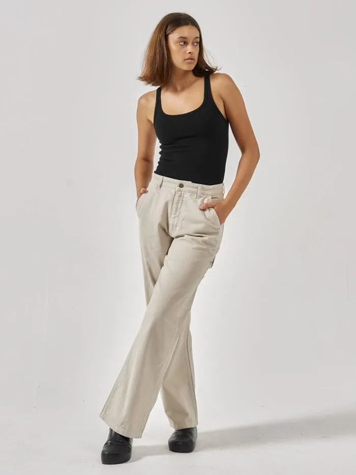 Womens Painter Pant Oatmeal Thrills Pants