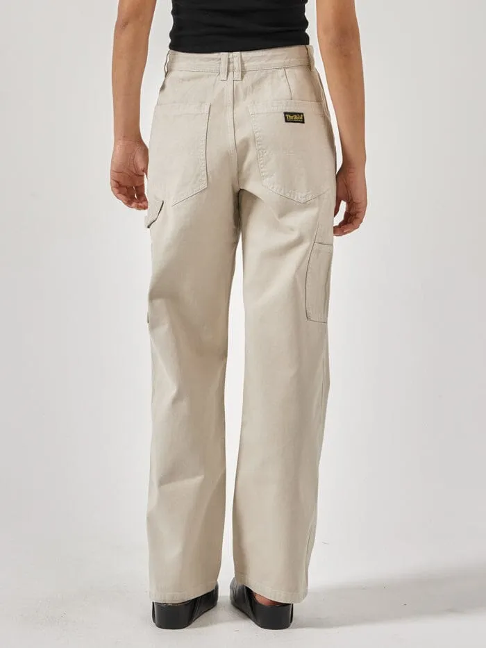 Womens Painter Pant Oatmeal Thrills Pants