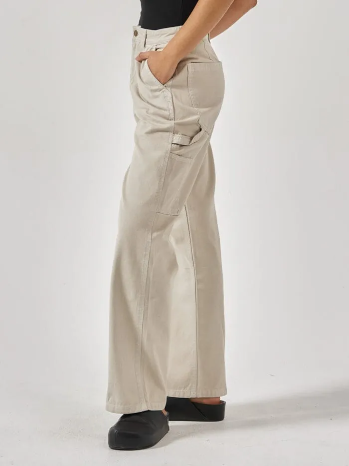 Womens Painter Pant Oatmeal Thrills Pants
