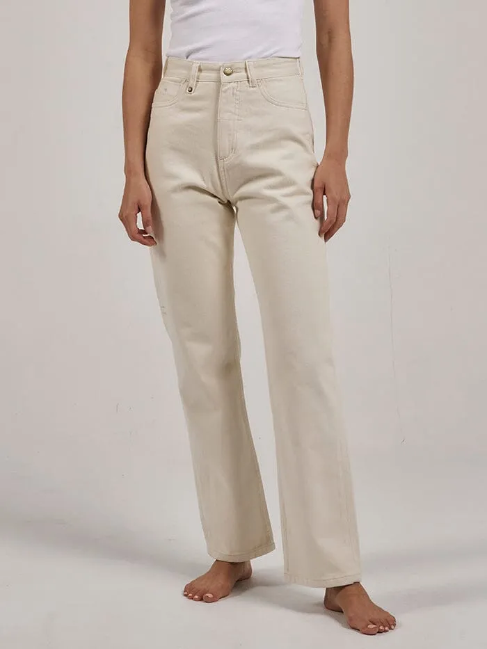 Womens Pulp Jean Heritage White Thrills High Waisted Jeans